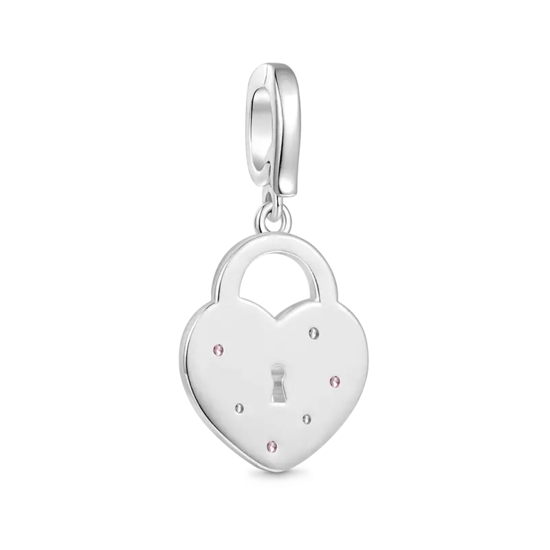 Gnoce Love Lock Clasp Clusters Charm