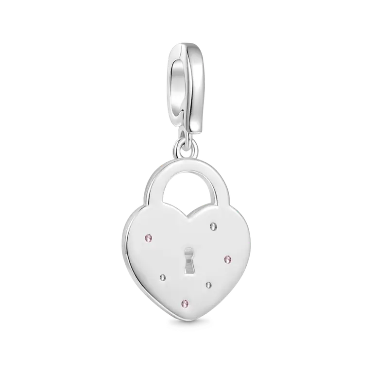 Gnoce Love Lock Clasp Clusters Charm