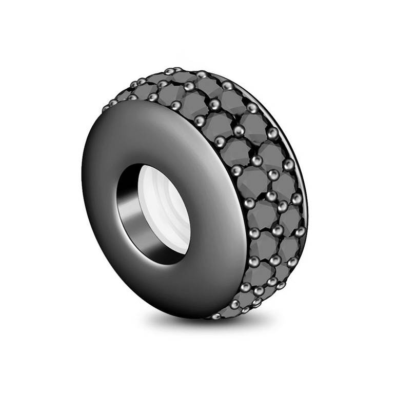 Black Stopper Sterling silver