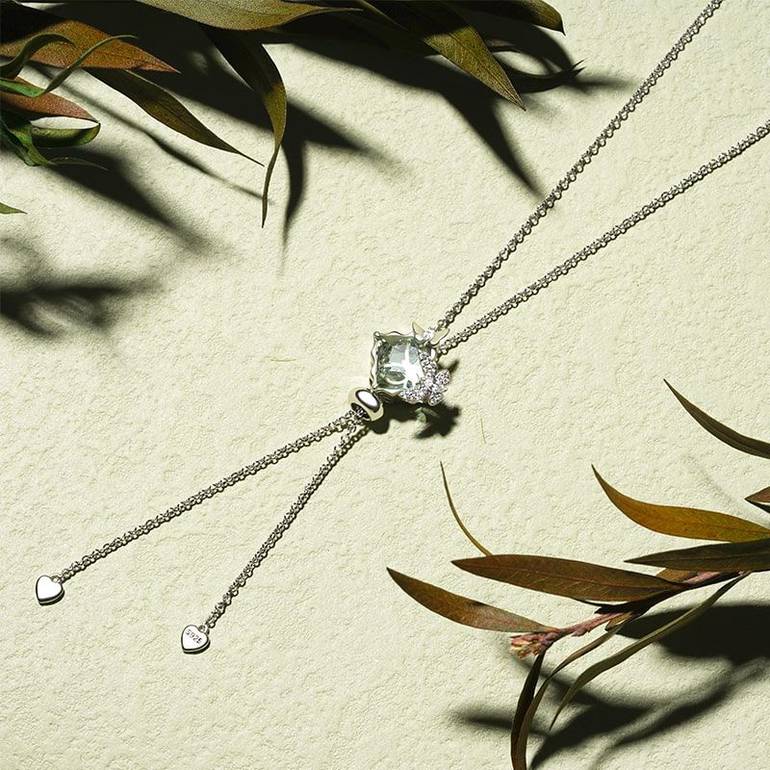 Gnoce Pearl Shaped Chain Necklaces Fit for Beads