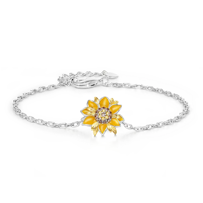 Gnoce Adjustable Sunflower Bracelets