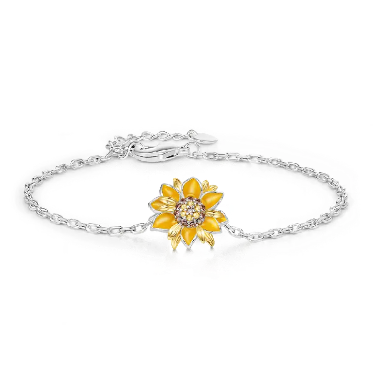 Gnoce Adjustable Sunflower Bracelets