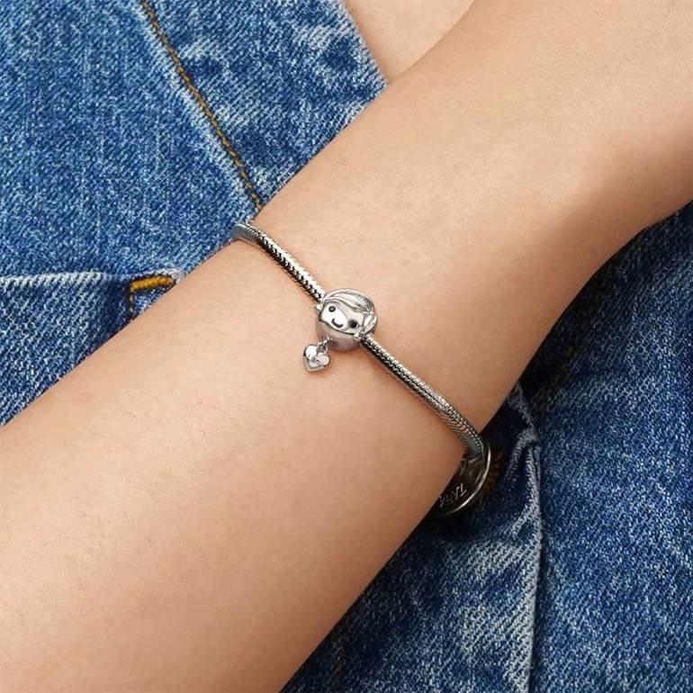 Gnoce Love Little Boy Engravable Charm