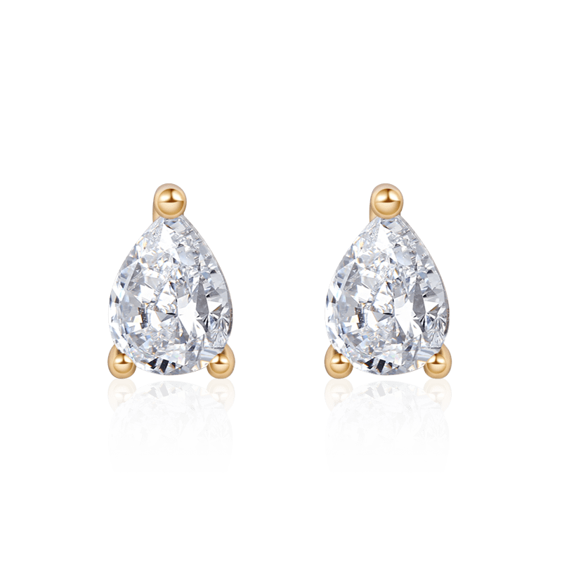 Gnoce Pear-shaped Stud Earrings