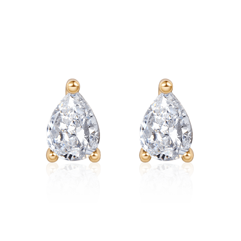 Gnoce Pear-shaped Stud Earrings