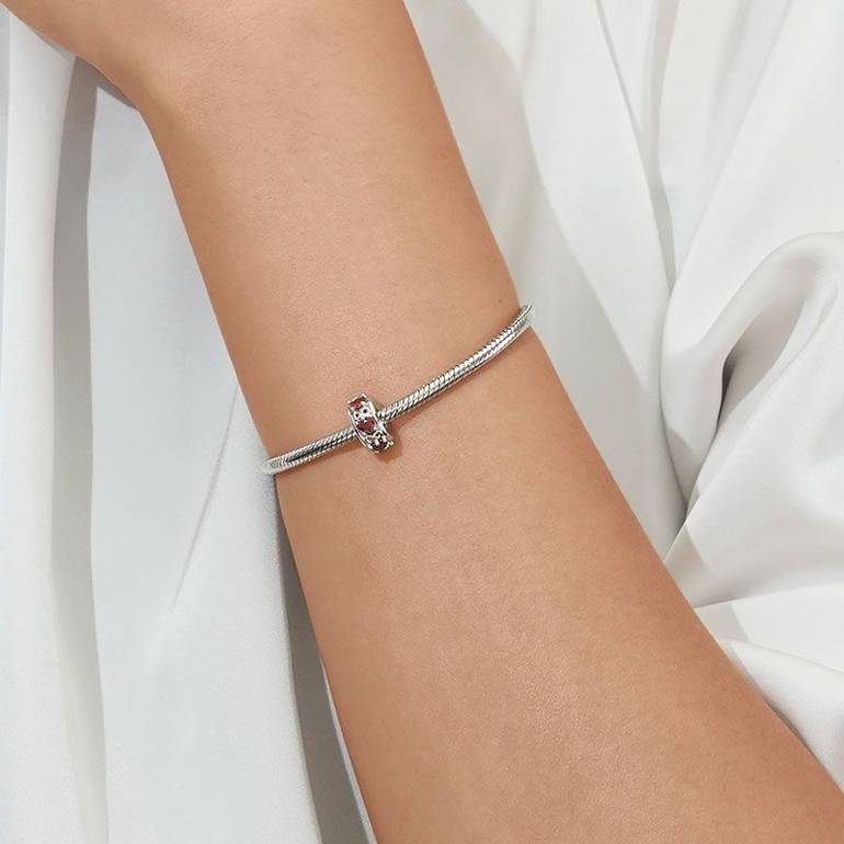 Gnoce Shimmering Infinite Love Stopper Charm