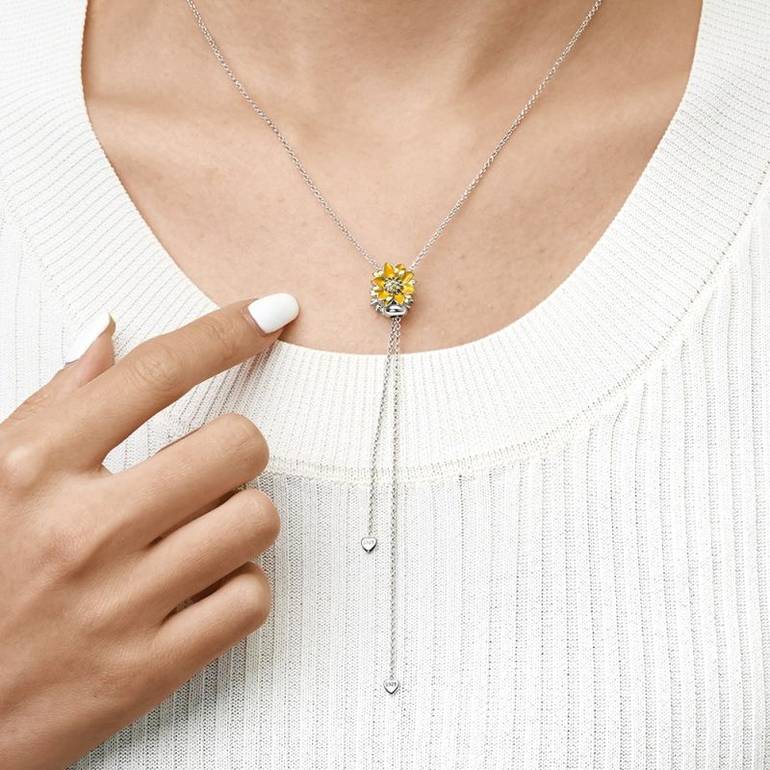 Gnoce Pearl Shaped Chain Necklaces Fit for Beads
