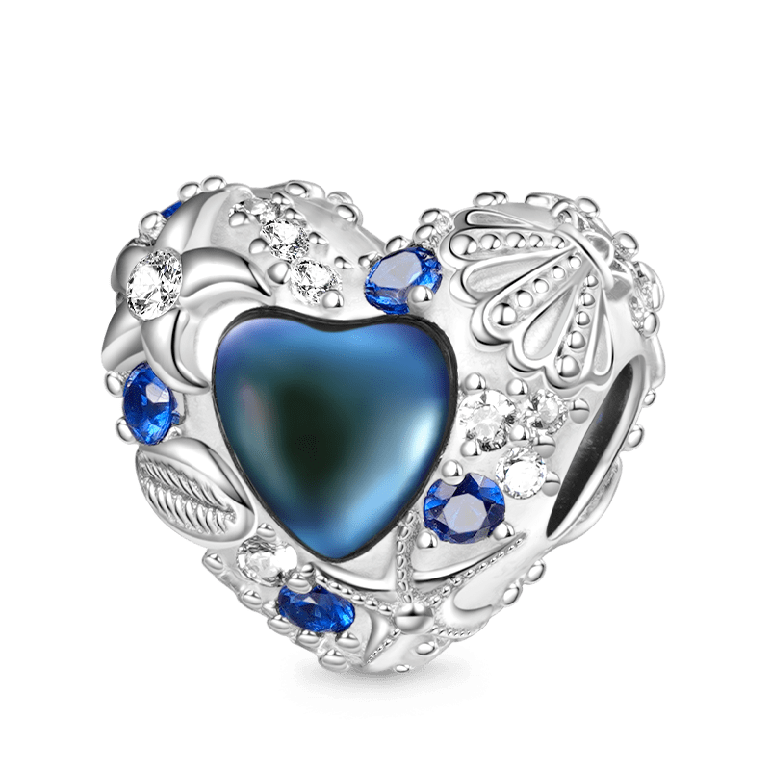 Gnoce Sea World Heart Mood Charm