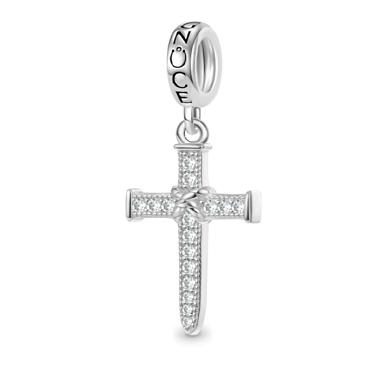 Gnoce Vintage Cross Pendant Dangle Charm