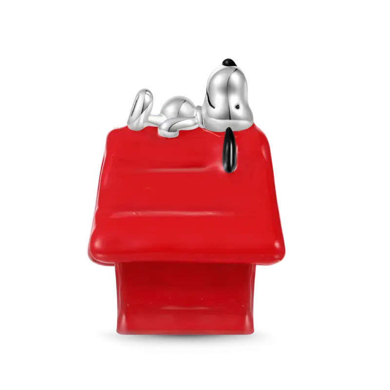 Gnoce Peanuts Snoopy Dog House Charm