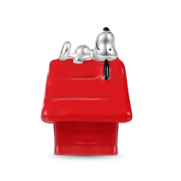 Gnoce Peanuts Snoopy Dog House Charm