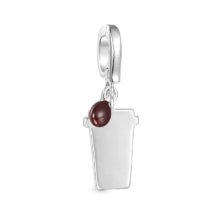 Gnoce Coffee Cup Clasp Clusters Charm