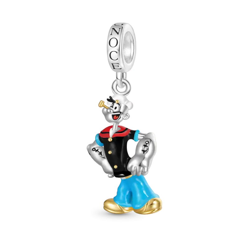 Gnoce Popeye Pendant Dangle Charm