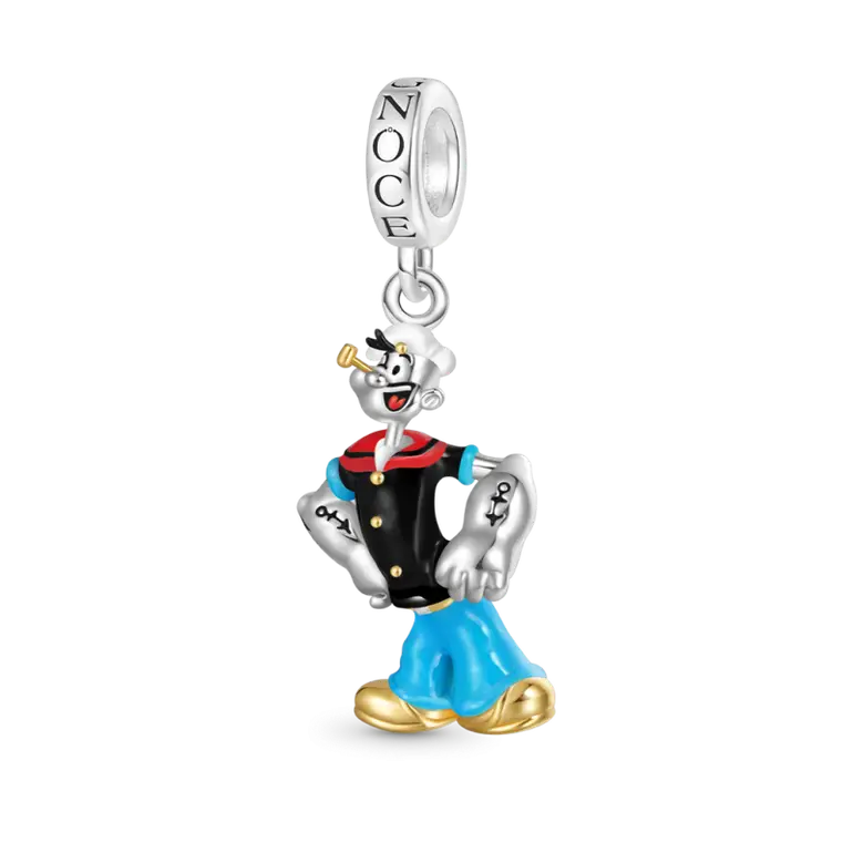 Gnoce Popeye Pendant Dangle Charm