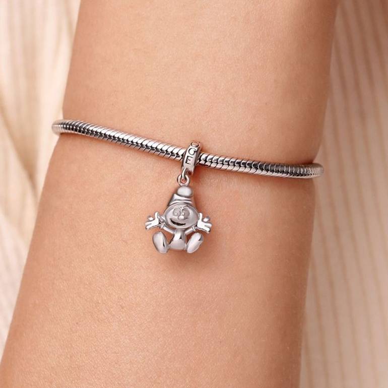 Gnoce Baby Smurf Pendant Dangle Charm