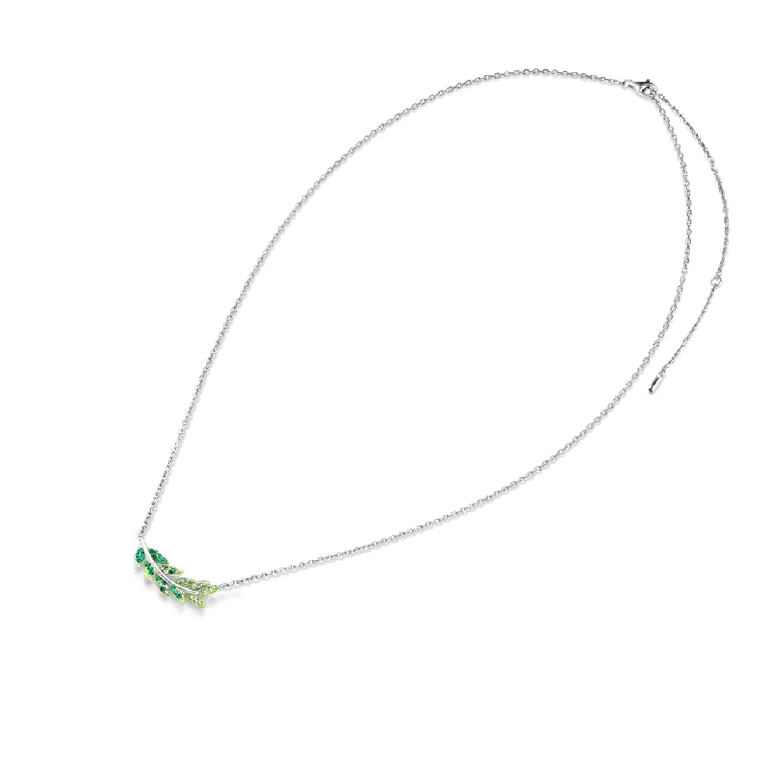 Gnoce Olive Leaf Pendant Necklaces