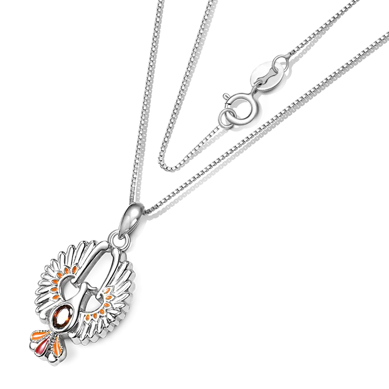 Gnoce Sparkling Phoenix Necklaces