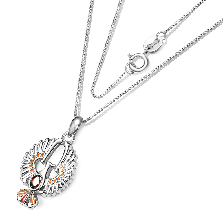 Gnoce Sparkling Phoenix Necklaces