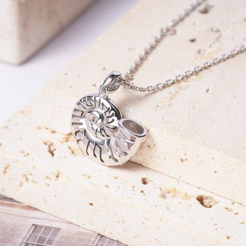 Conch Musical Note Necklaces 925 Sterling Silver
