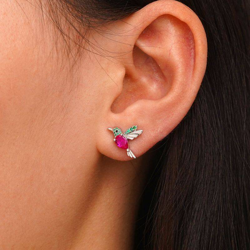 Gnoce Hummingbird Stud Earrings