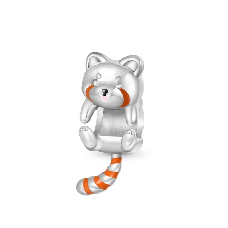 Gnoce Cute Red Panda Charm