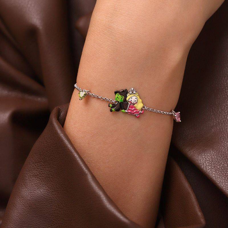 Gnoce Wicked Friendship Love Heart Adjustable Bracelets
