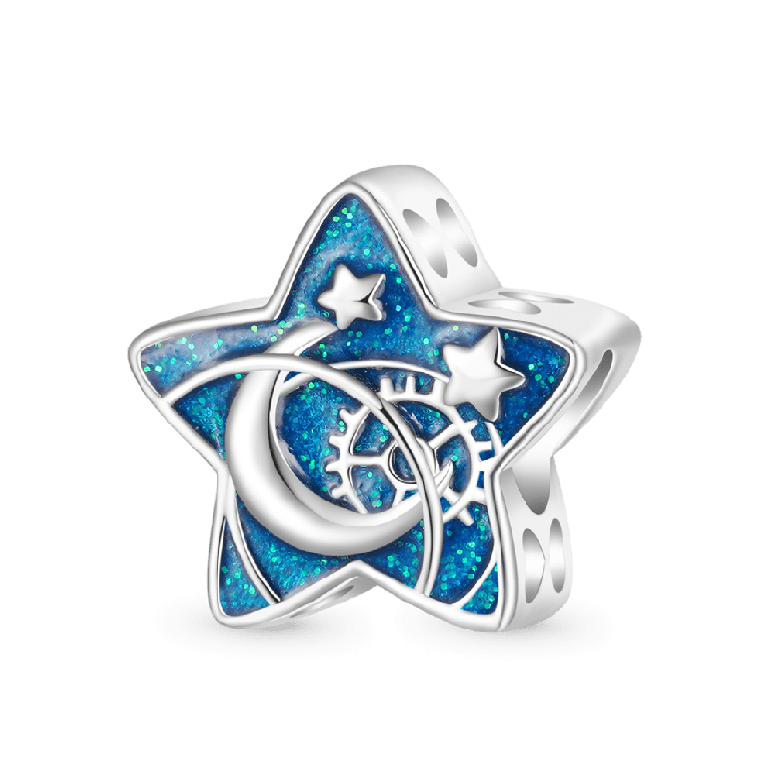 Gnoce Mechanical Star Charm