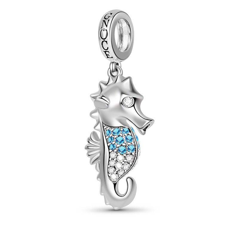 Seahorse Charm Pendant 925 Sterling Silver