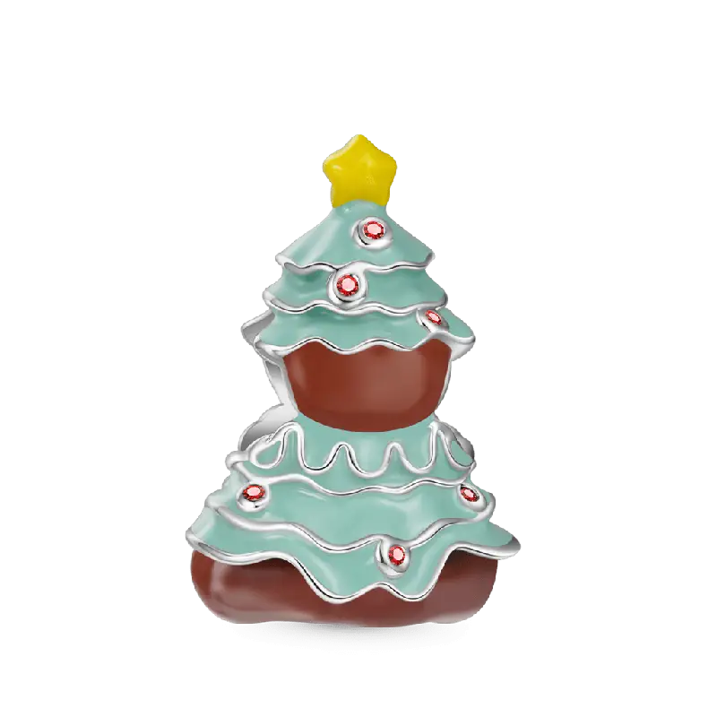 Gnoce Cute Bear Christmas Tree Charm