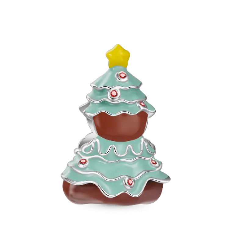 Gnoce Cute Bear Christmas Tree Charm