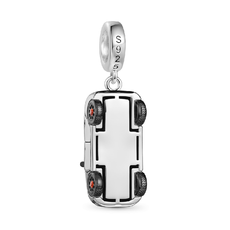 Gnoce Racing Car Pendant Dangle Charm