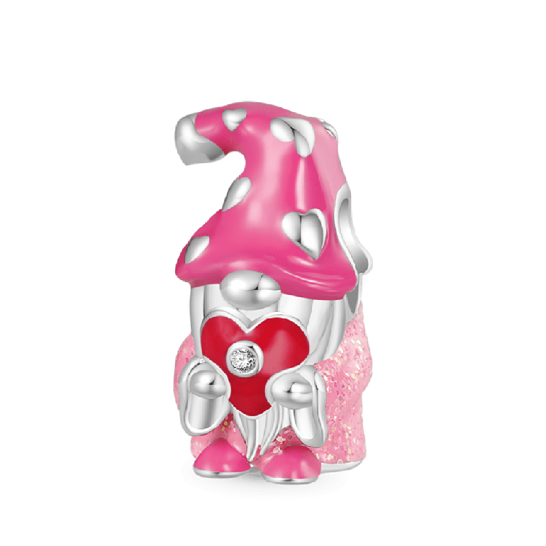 Gnoce Sweet Valentine's Day Gnome Charm