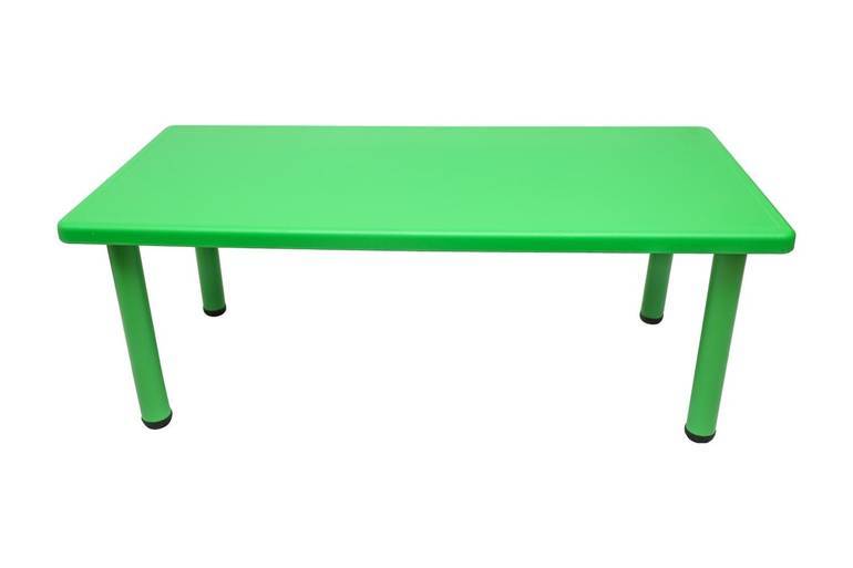 طاولة بلاستيك مستطيلة 120سم - أخضر