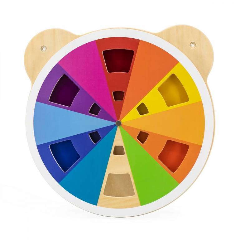 لعبة جدارية دائرية - نطابق الألوان