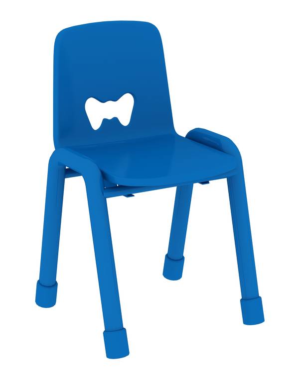 كرسي الروضات 35سم - أزرق