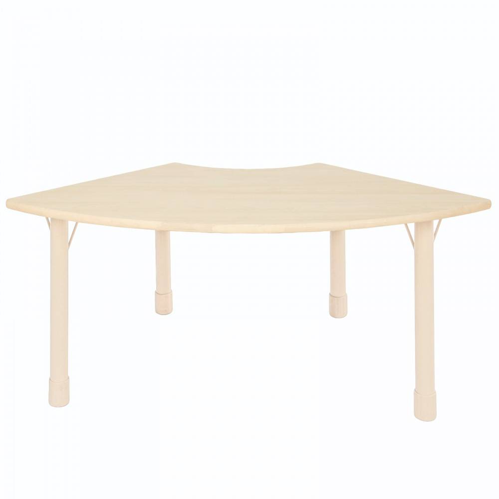 طاولة المرح الخشبية - أرجل حديد - المقاس : 127*68*52 CM