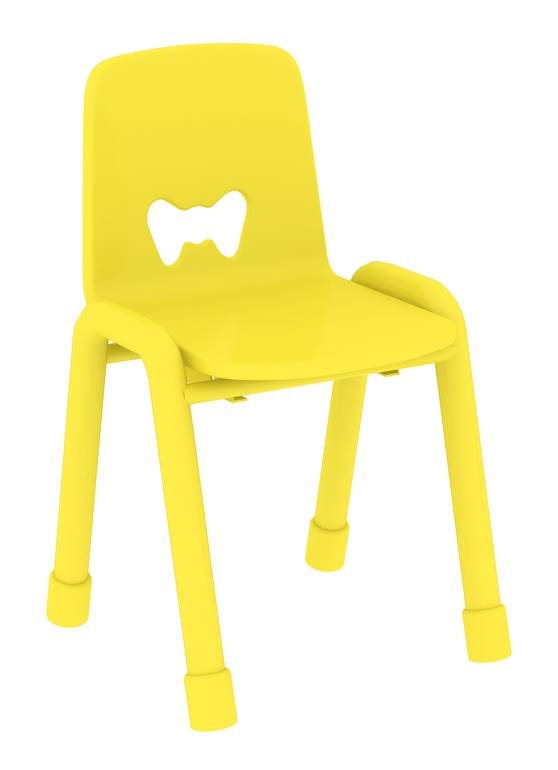كرسي الروضات 35سم - أصفر