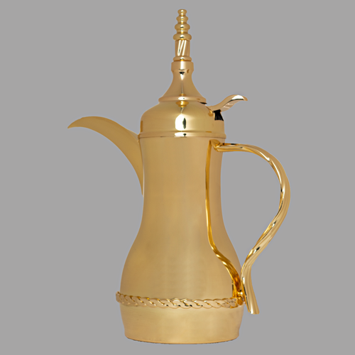 ترمس على شكل دلة يوناني ذهبي 
