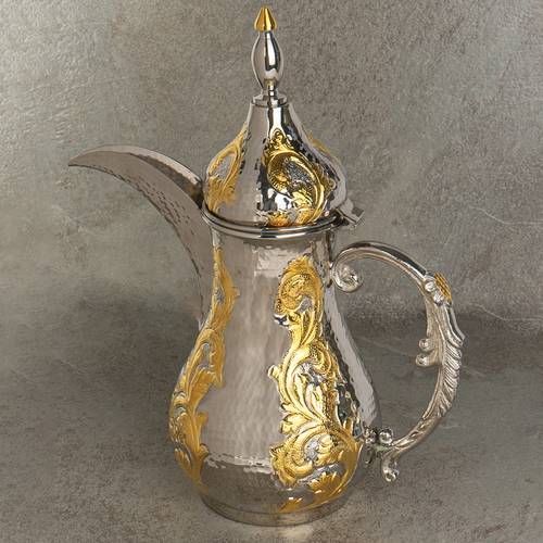 دلة قهوة منقوش