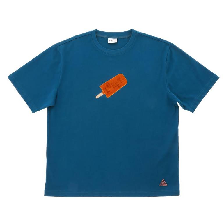 ICE POP TEE, DARK BLUE 