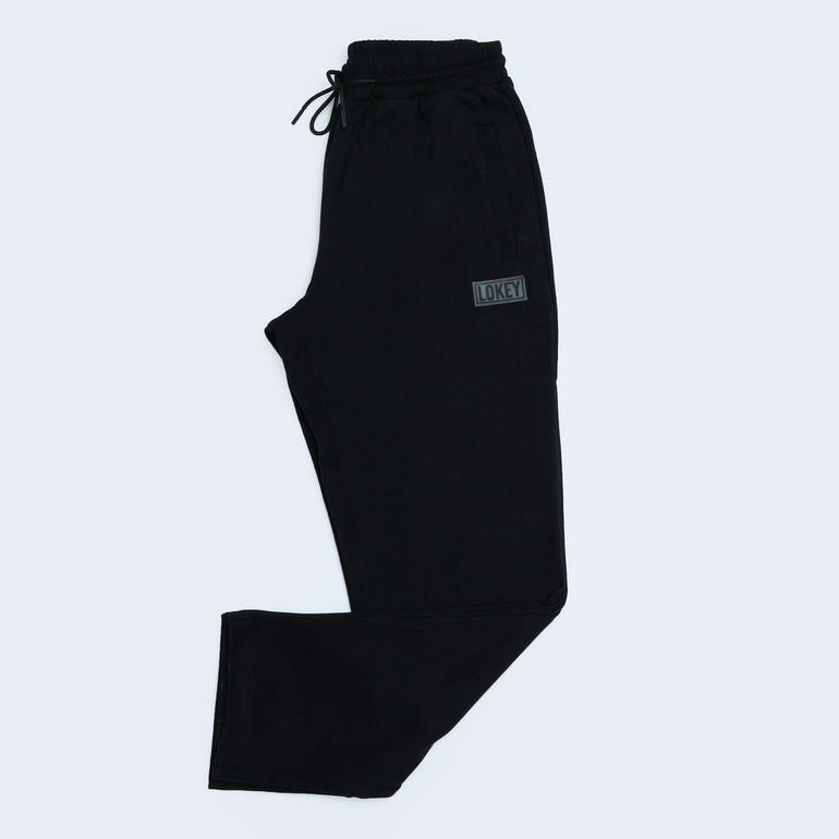 BLACK STRAIGHT PANTS