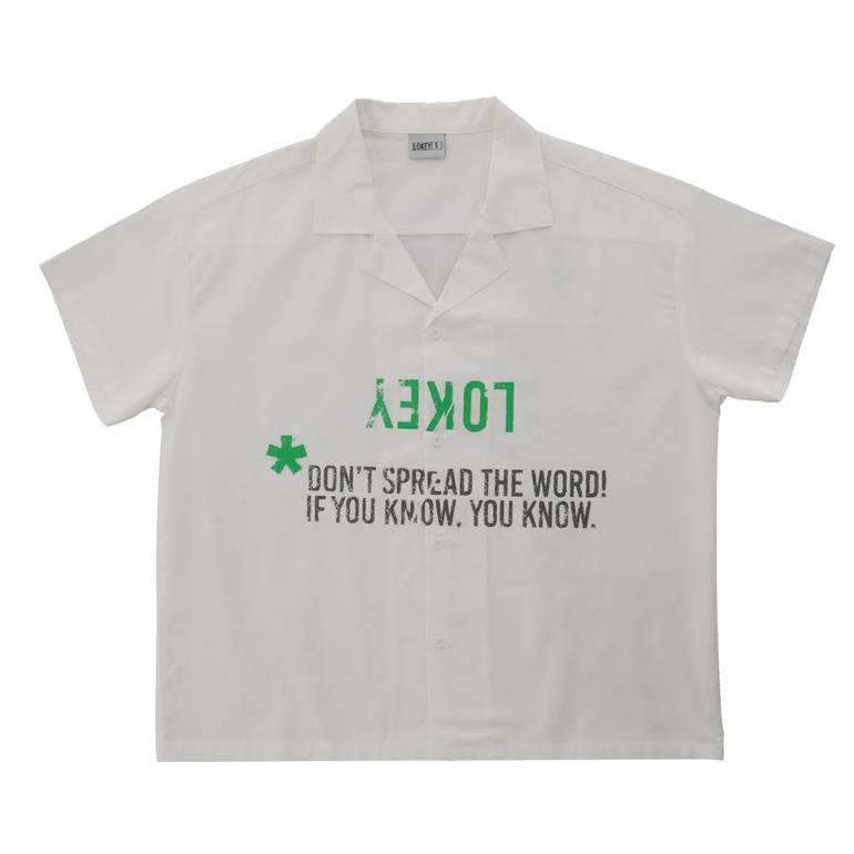  IYKYK SHIRT, WHITE 