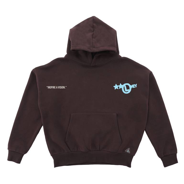 VISION BROWN HOODIE