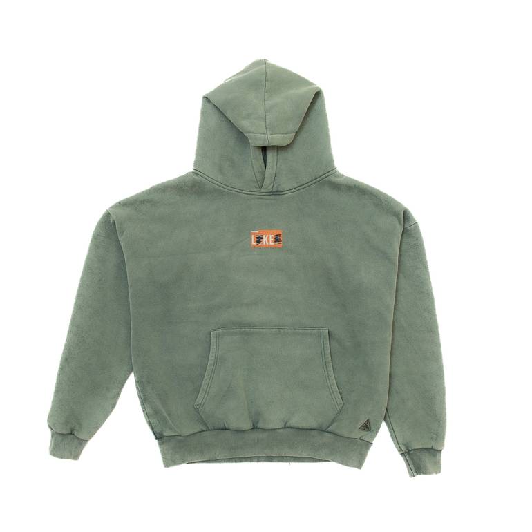 STICKER OLIVE HOODIE 