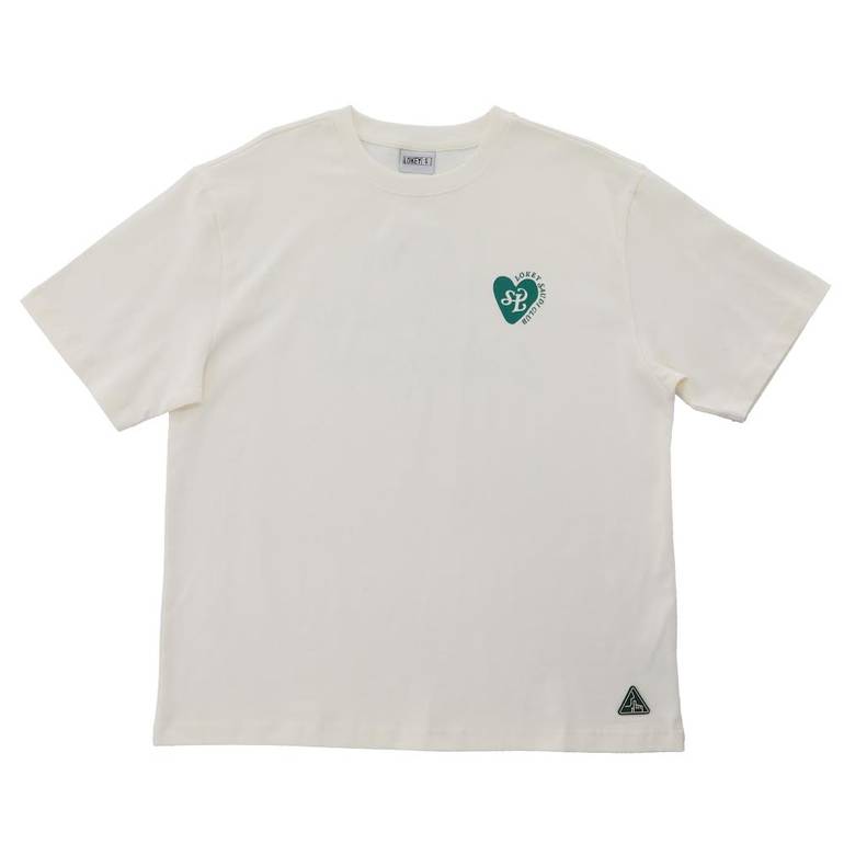 LOKEY SAUDI CLUB 2 TEE, LIGHT BEIGE