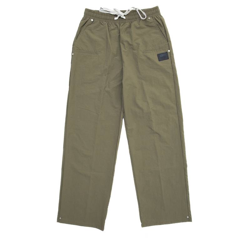 POLY PANTS, MOSS GREEN