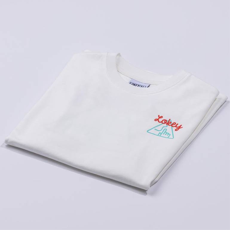 LOKEY FAMILY, KIDS WHITE TEE
