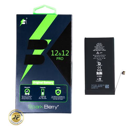 بطارية ايفون  12 & 12pro سبارك بيري