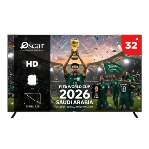 شاشه اوسكار 32 بوصة سمارت OS32SATVLED
