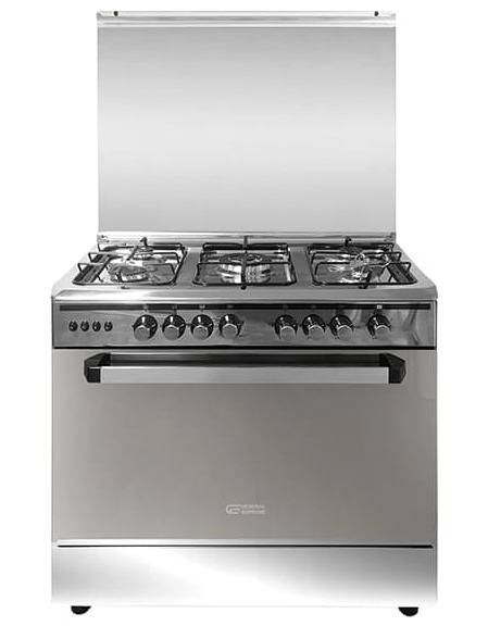 فرن غاز جنرال سوبريم 80*60 استيل GS8650FS